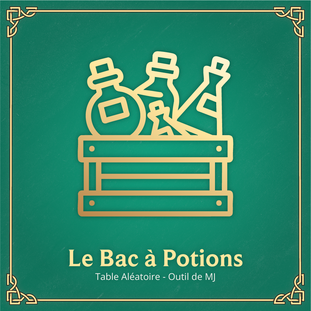Le Bac à Potions - Table Aléatoire D&D 2024