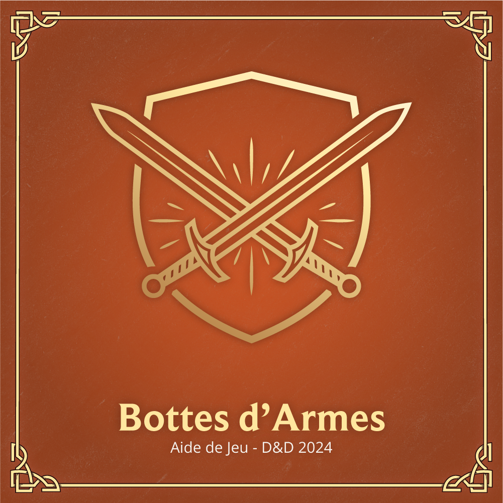 Bottes d'Armes - Aide de Jeu D&D 2024