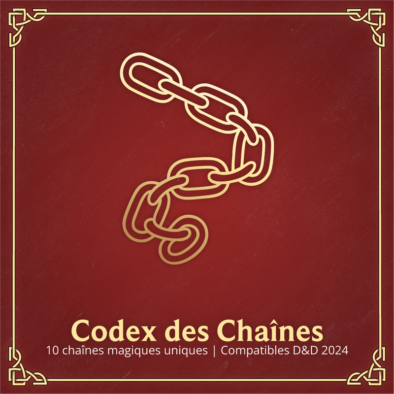Codex des Chaînes - Objets Magiques D&D 2024