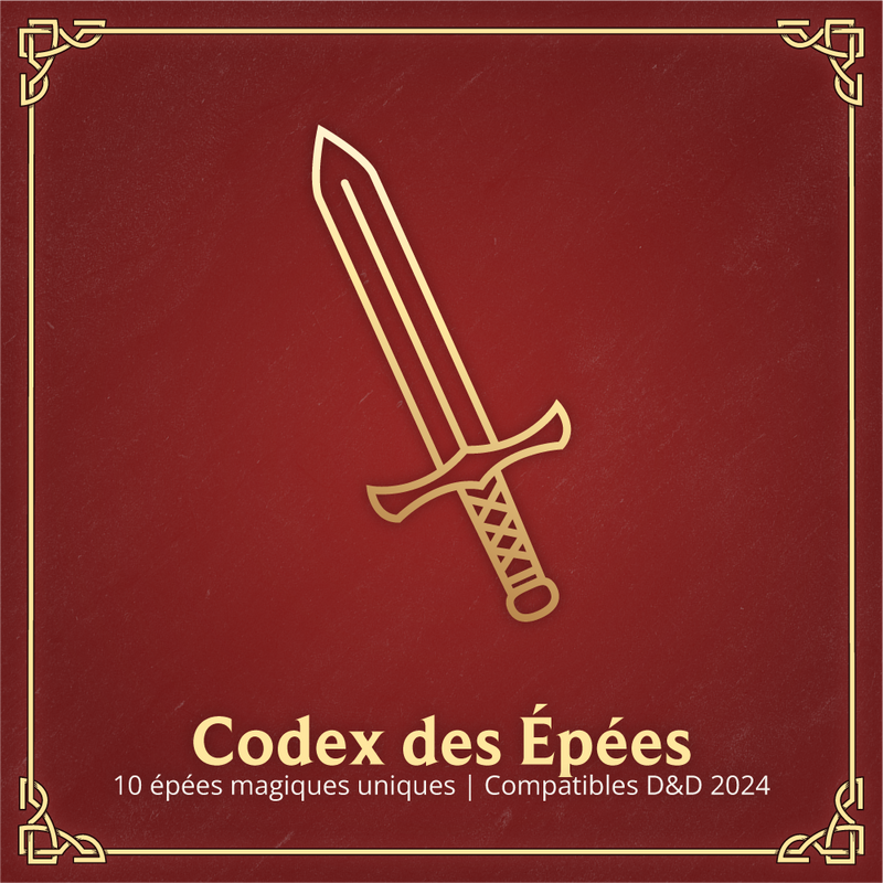 Codex des Épées - Objets Magiques D&D 2024
