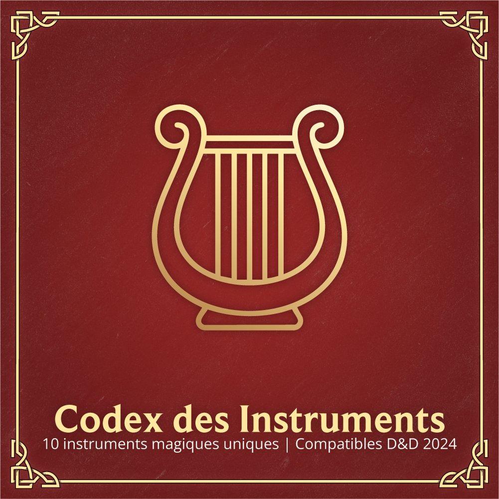 Codex des Instruments - Objets Magiques D&D 2024