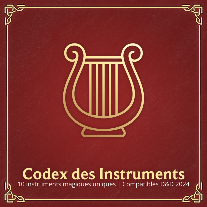 Codex des Instruments - Objets Magiques D&D 2024