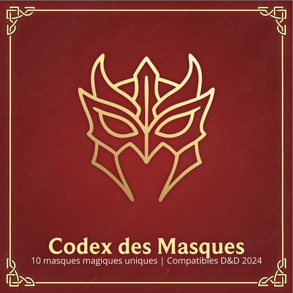 Codex des Masques - Objets Magiques D&D 2024