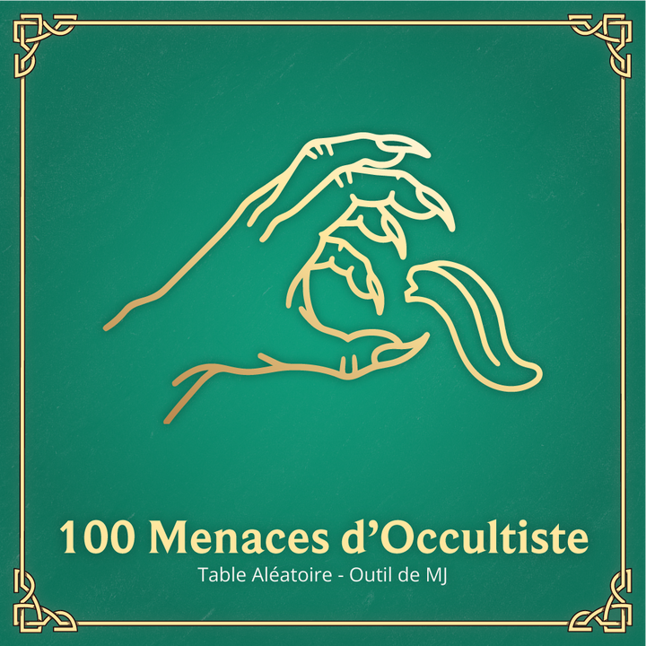 100 Menaces d'Occultiste