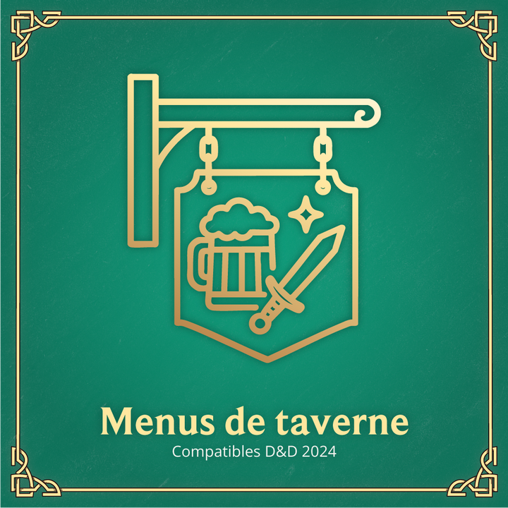 Menus de Taverne