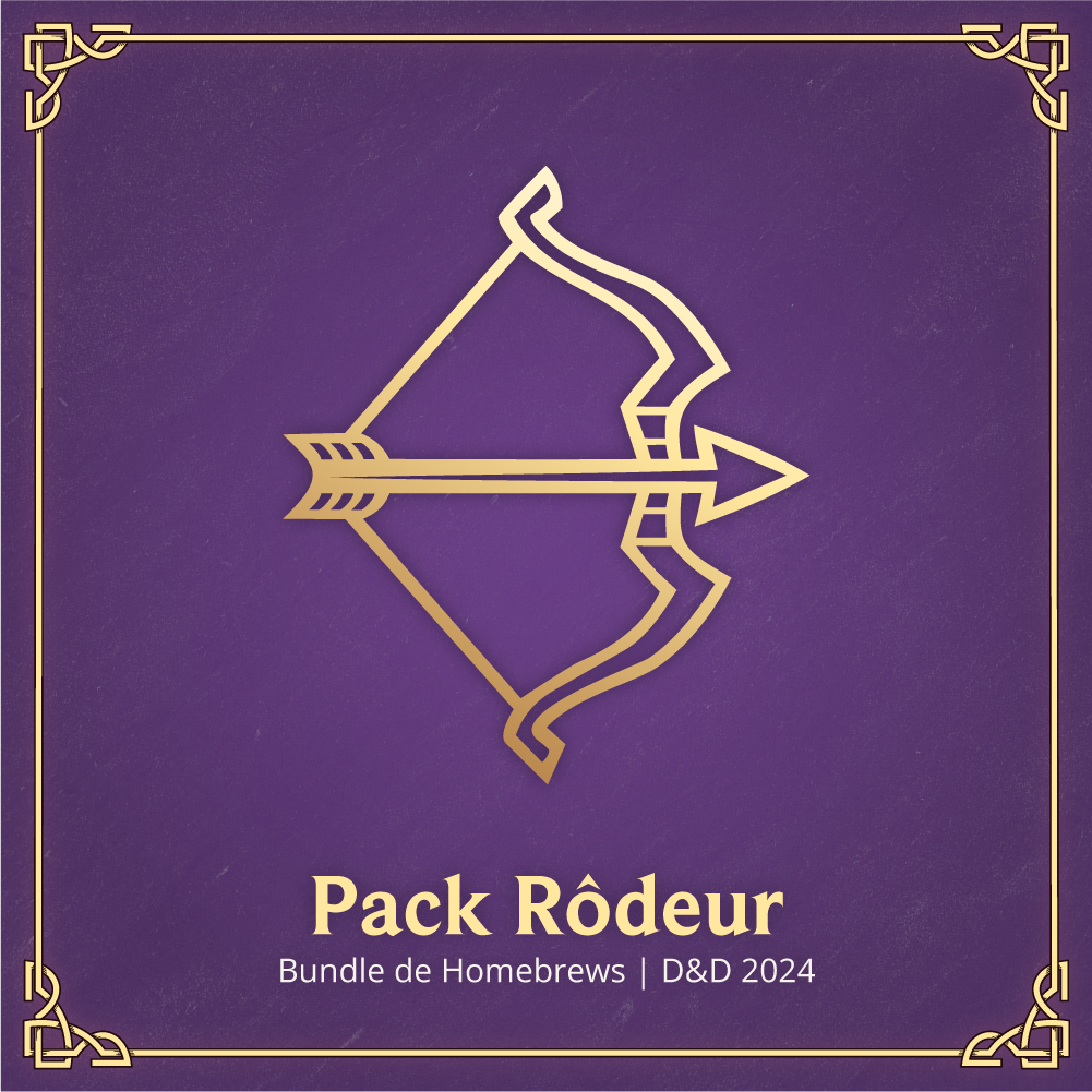 Pack Rôdeur