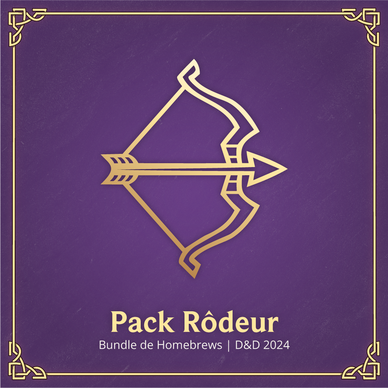 Pack Rôdeur