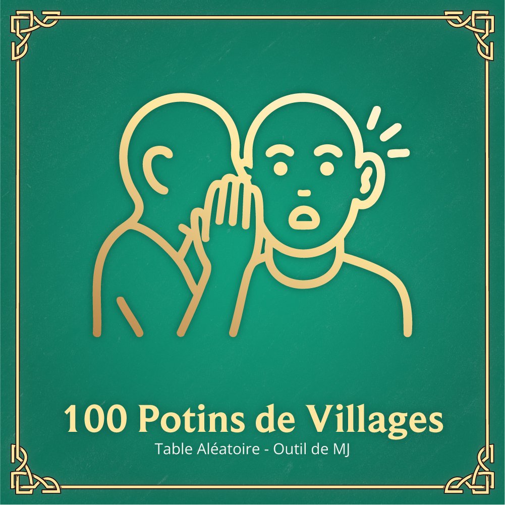 Potins de Villages - Table Aléatoire D&D 2024