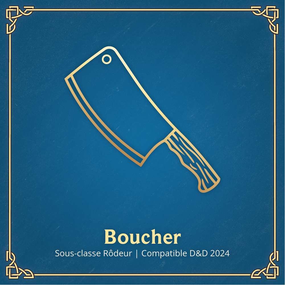 Boucher - Sous-classe Rôdeur D&D 2024